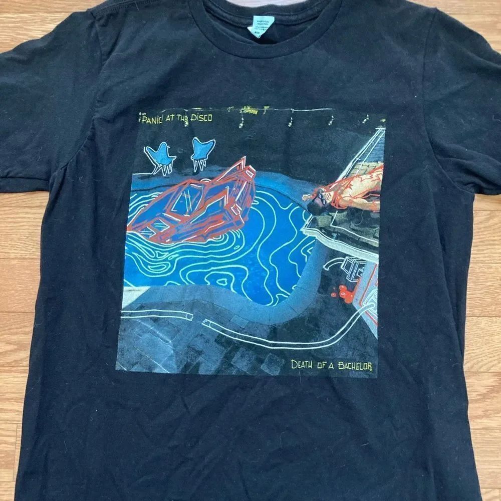 Mens Unisex Panic at the Disco Death of a Bachelor Band Music Tshirt